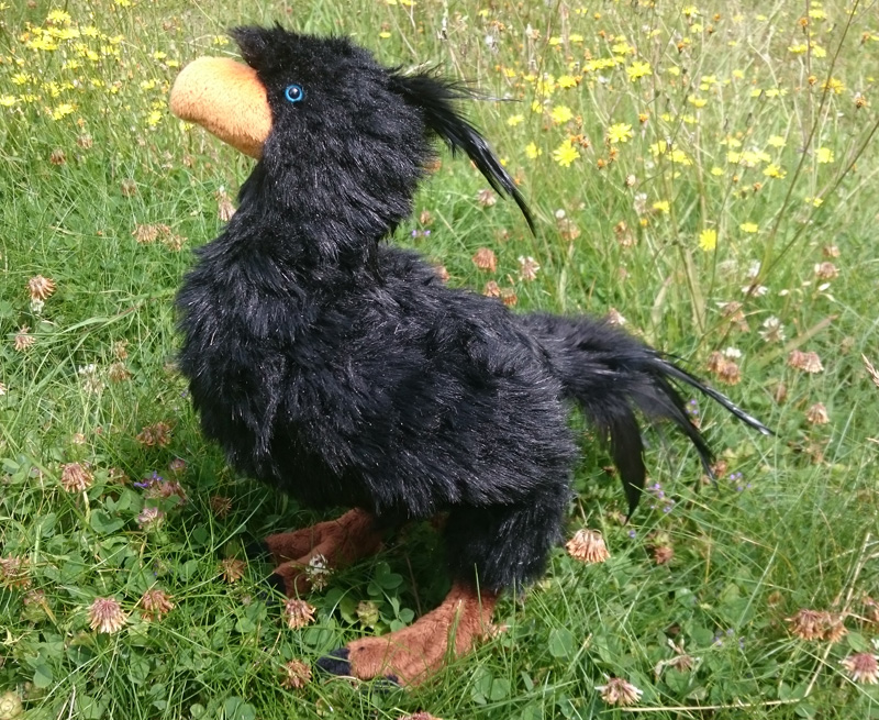 Final Fantasy XV Black Chocobo Plush