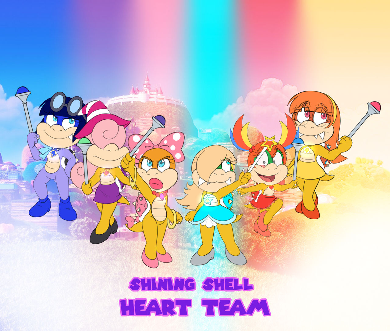 Shinning Shell Shining shell heart team by Nintenpeach on DeviantArt