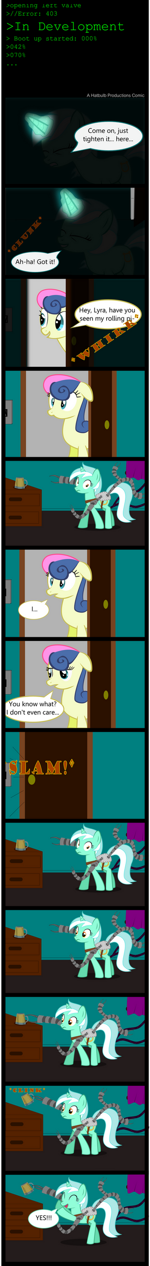 COMIC: In Development by HatBulbProductions on DeviantArt