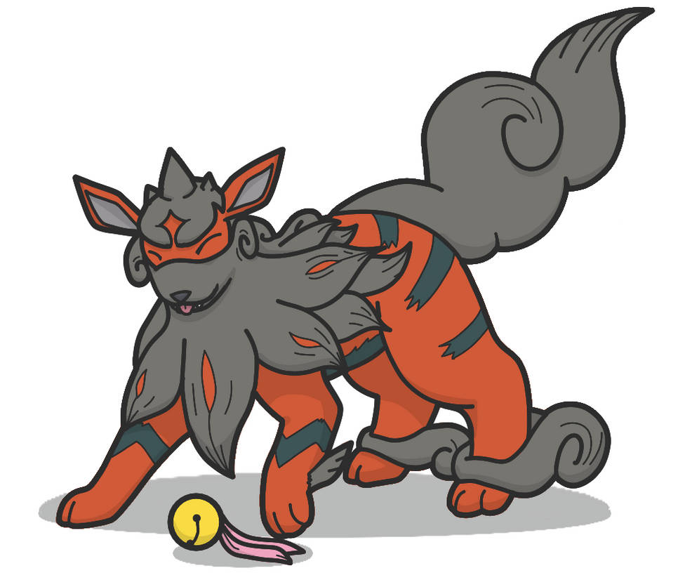 Hisuan Arcanine by InfectedRadio on DeviantArt