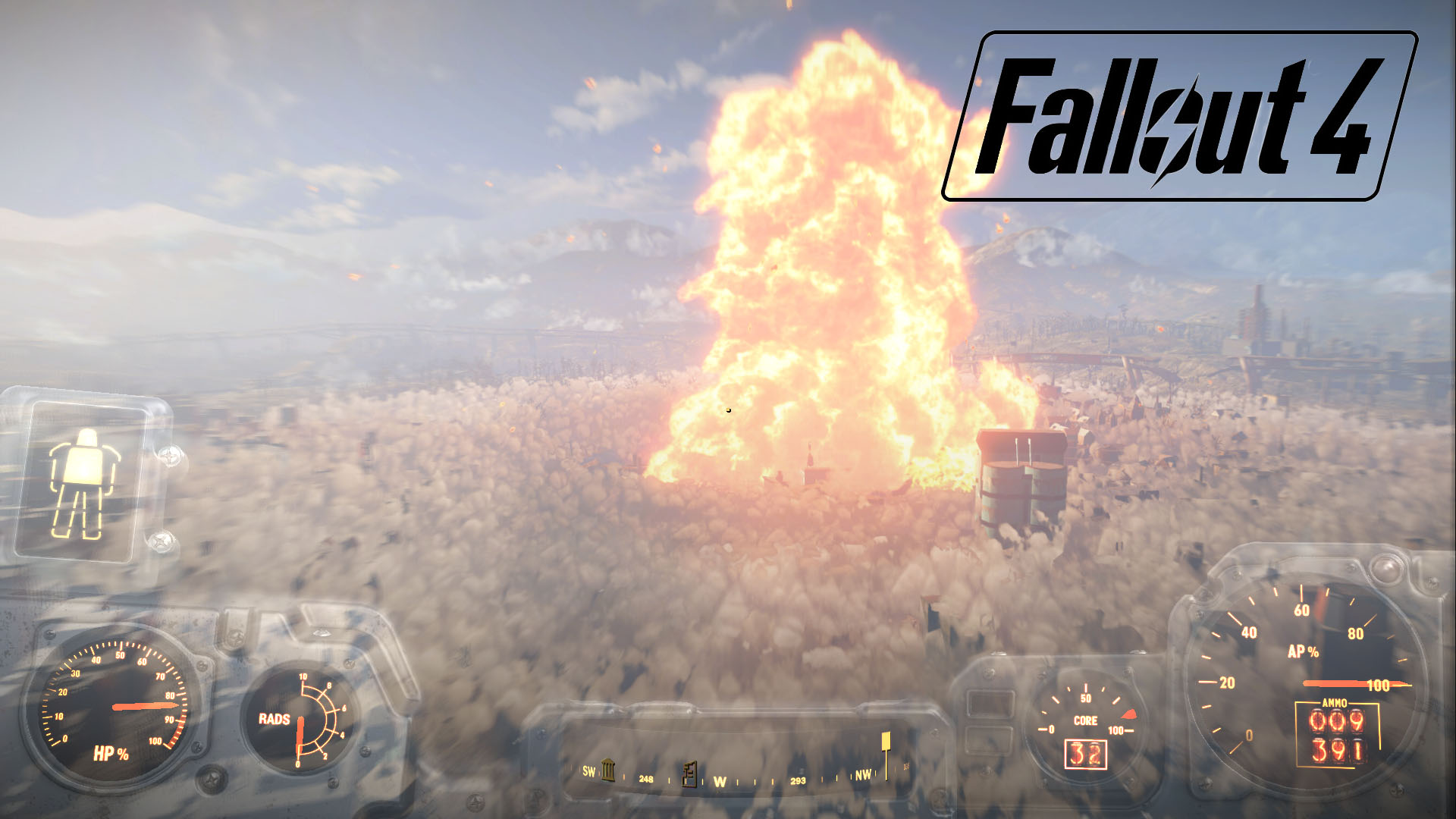 Fallout 4 Wallpaper Institute Destroyed By Geekbone On Deviantart