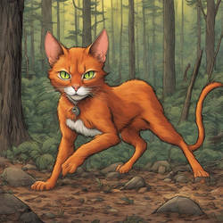 Firestar in the Forest
