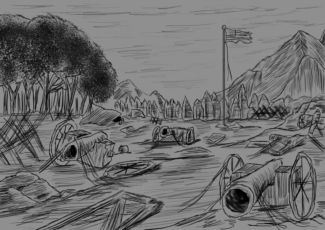 Battlefield Sketch by LuisTheComicArtist on DeviantArt