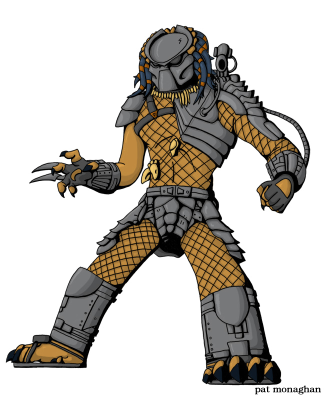 Cartoon Predator by one-winged-kiryu93 on DeviantArt Cartoon Predator by one-winged-kiryu93 on DeviantArt