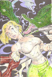 Danger Girl Coloring Book page 4