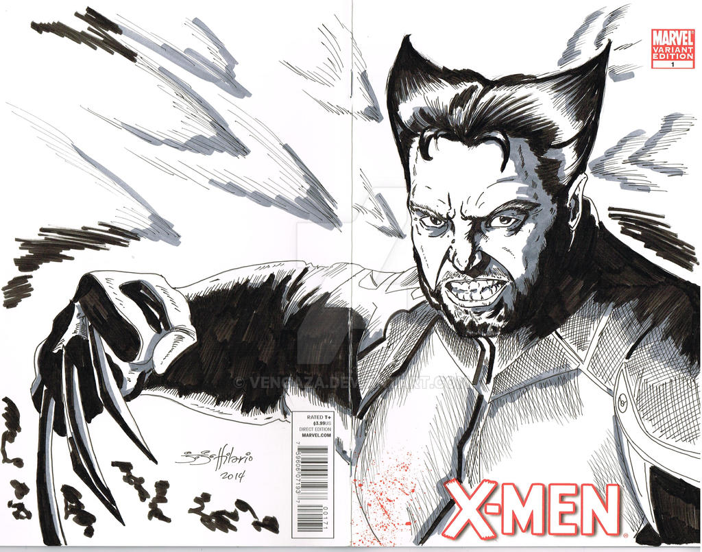 Wolverine cover sketch