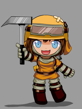 Chibi Engineer (without text)