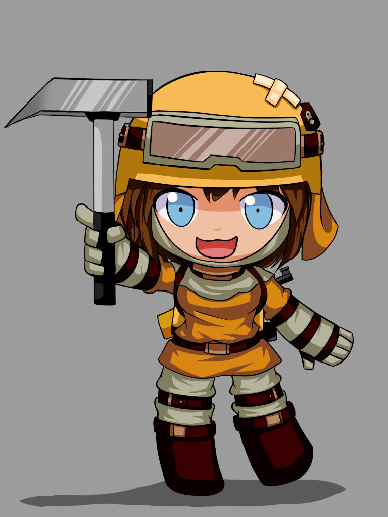 Chibi Engineer (without text) by BoarHide on DeviantArt