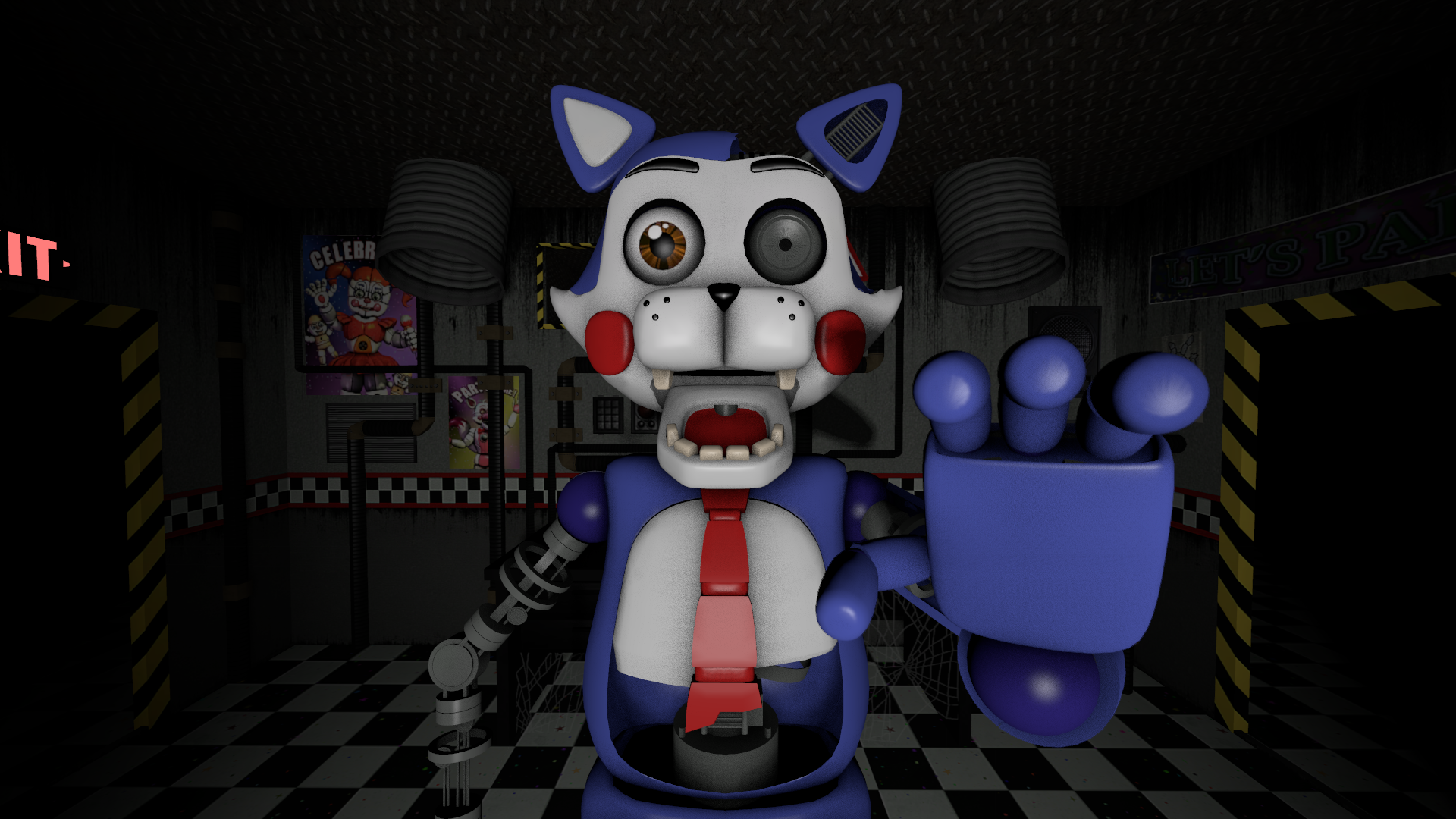 Animatronic Jumpscares FNAF 1-6 & FNAC 1-2 