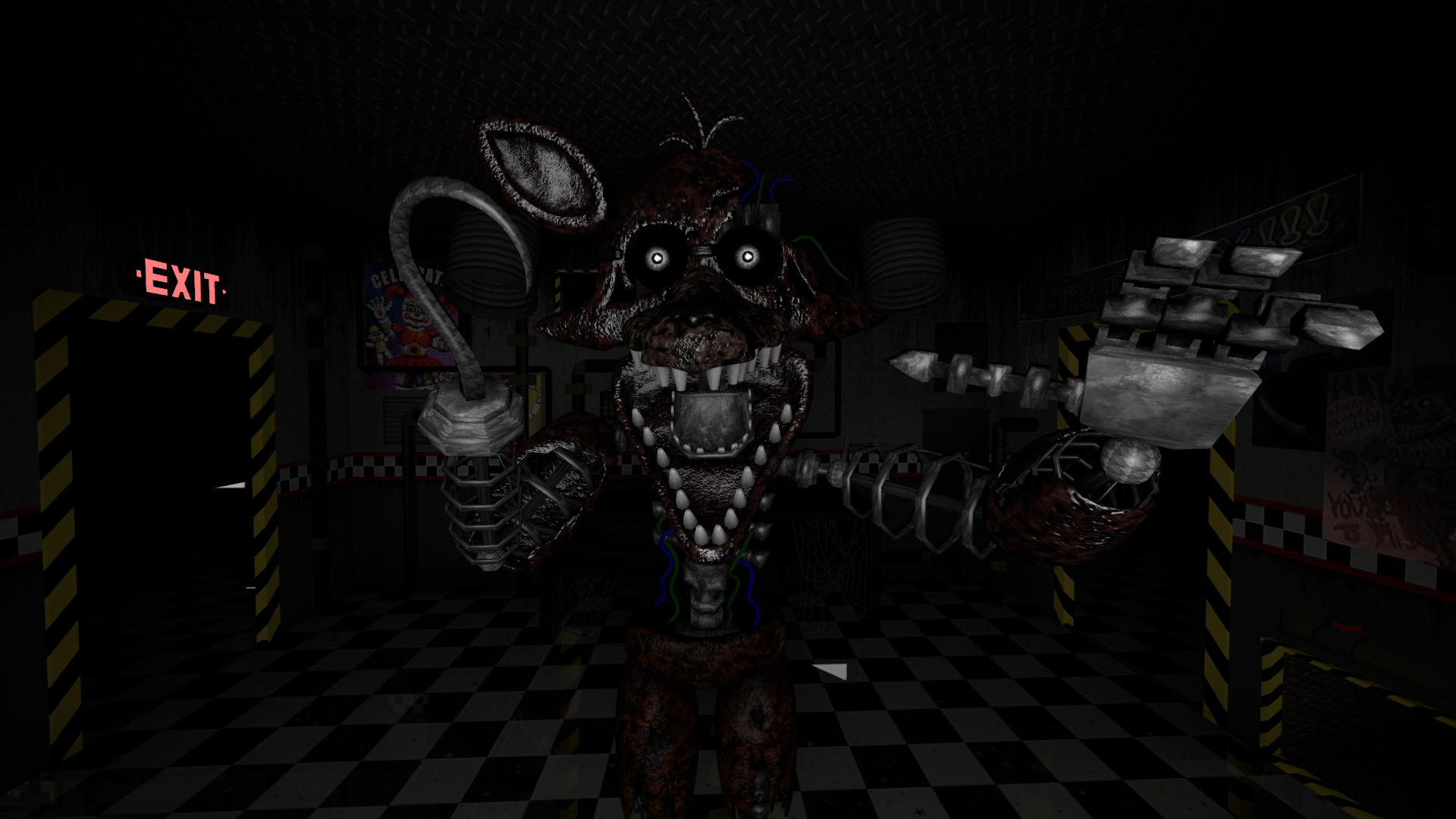 SFM FNAF6/TJOC] Ignited Foxy Jumpscare by OPandTSFan on DeviantArt