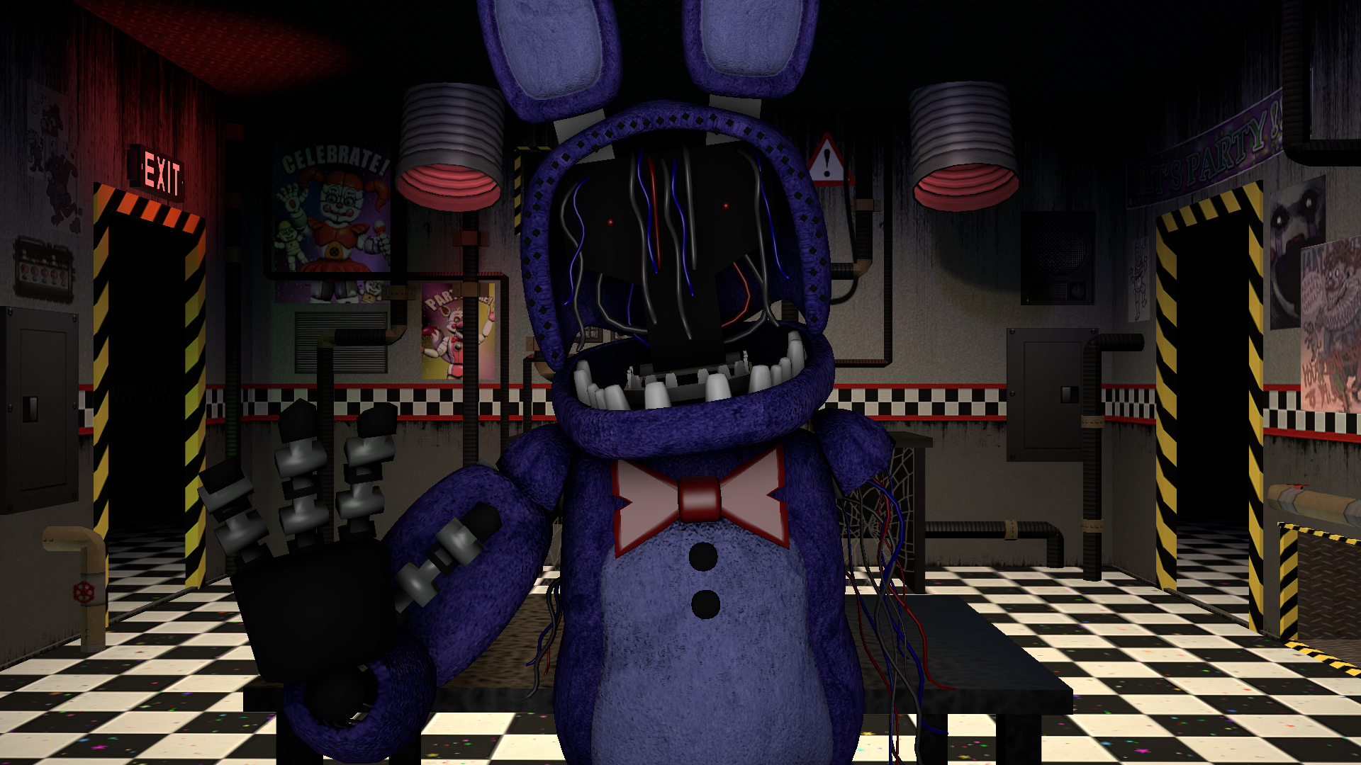 FNaF 2 Withered Bonnie Jumpscare by crueldude100 on DeviantArt