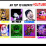OPandTSFan's Top 10 Favorite YouTubers