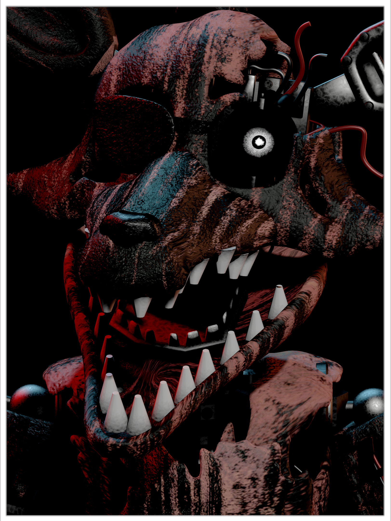 Fnaf 4 Nightmare Springtrap (REMAKE) by StupidFaceAaron on DeviantArt