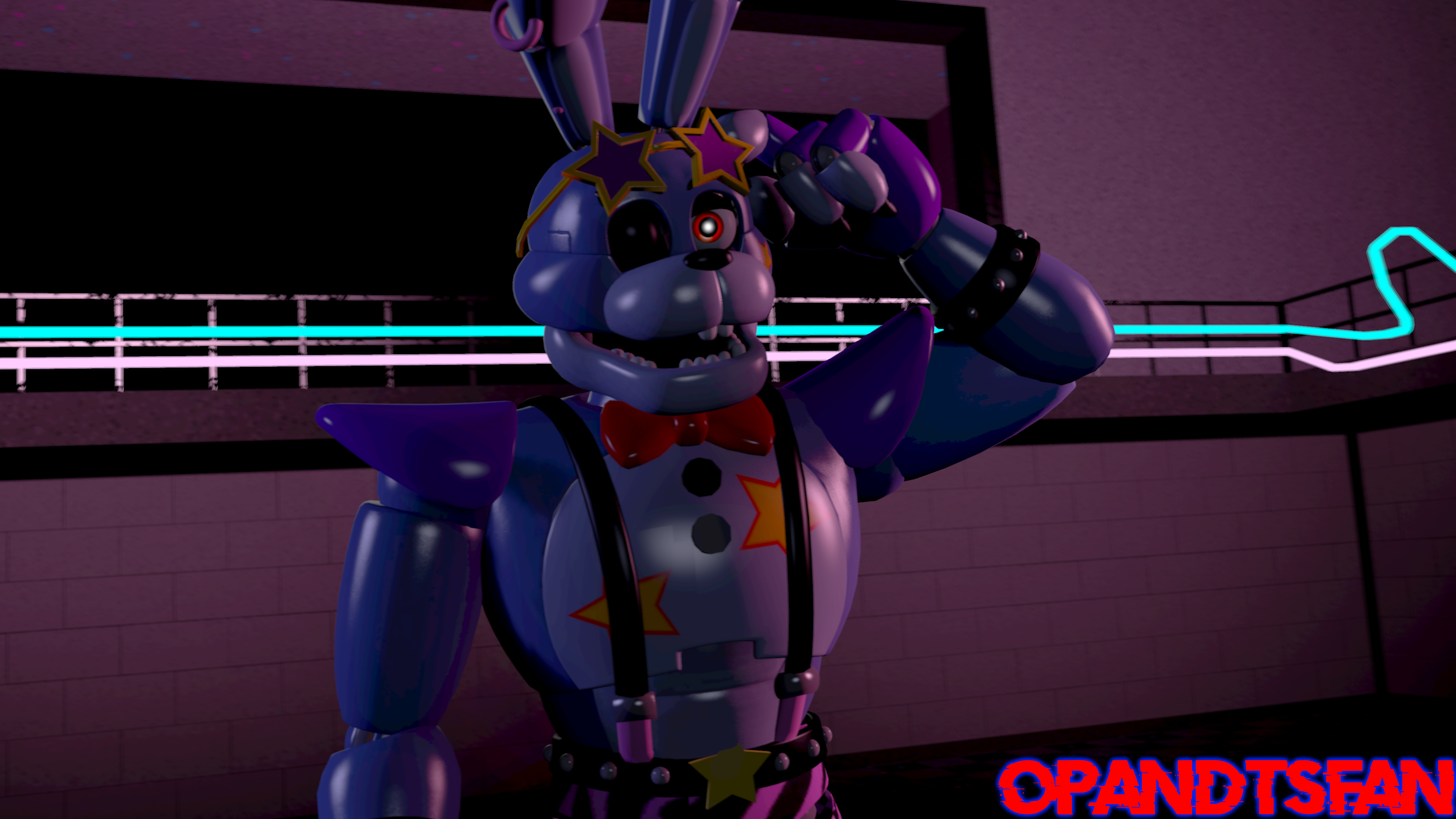 Presenting Glamrock Bonnie, now in full! (Model by Me) : r