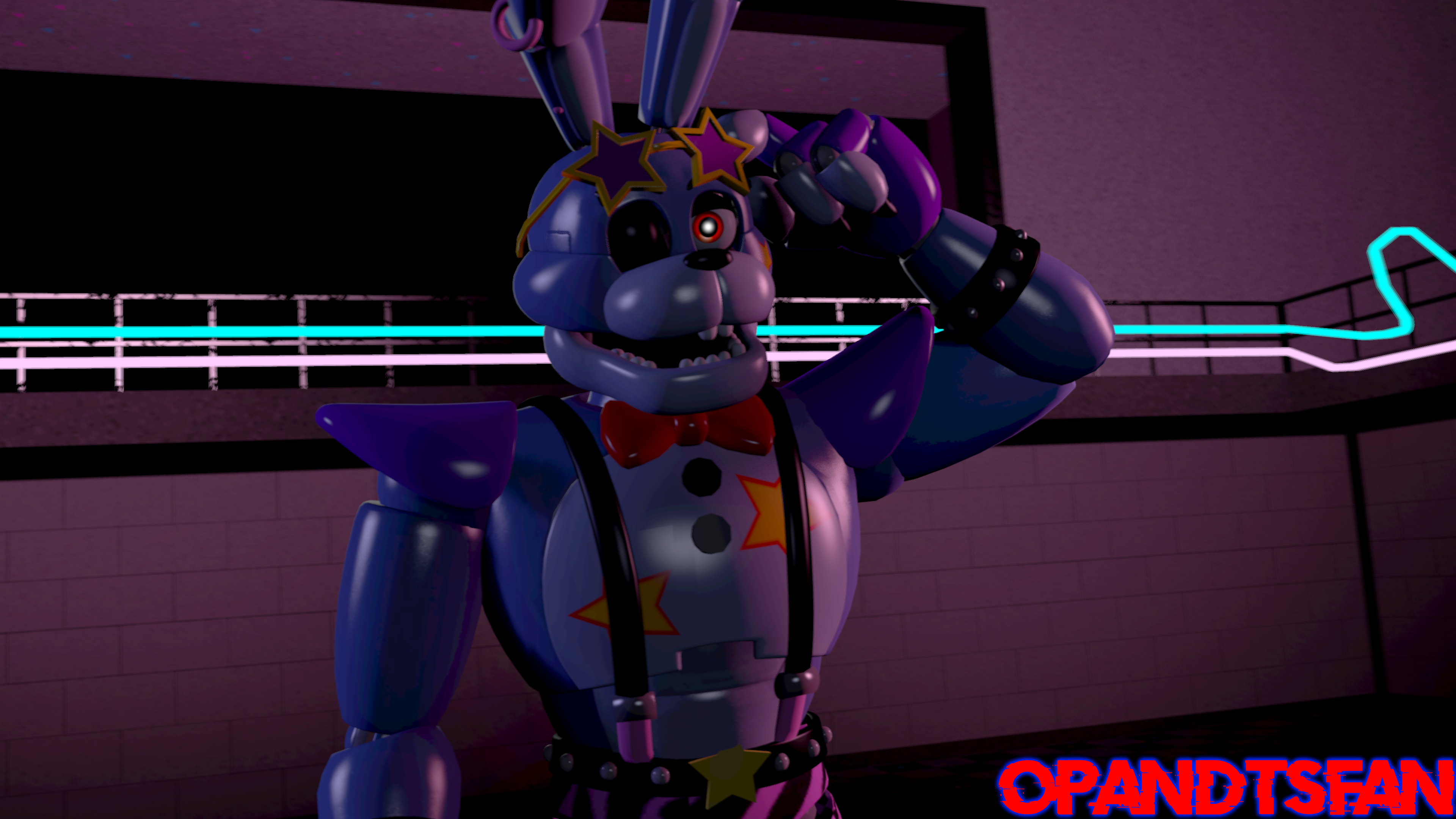 ArtStation - FNAF SB: Glamrock Bonnie