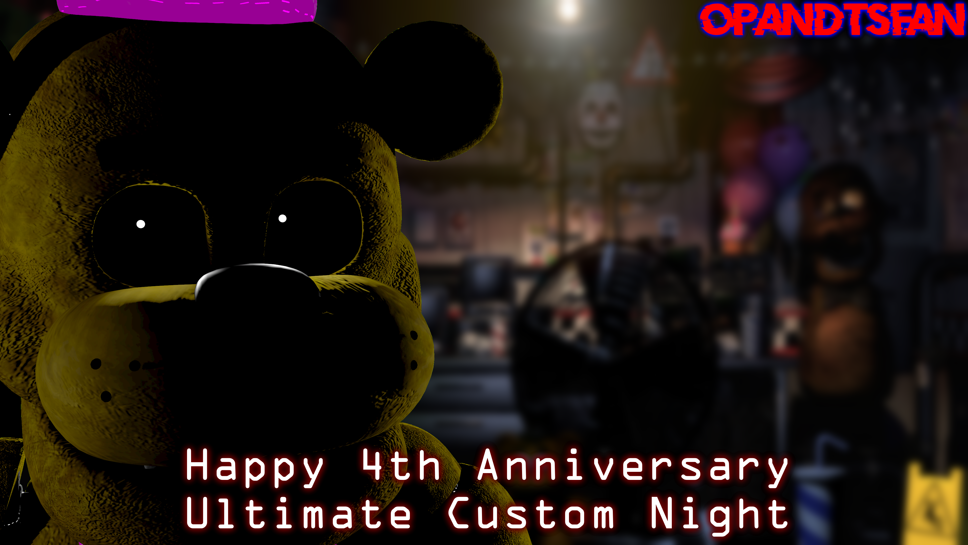 🔥 Happy 3rd Anniversary of UCN!! 🔥 [My digital art] :  r/fivenightsatfreddys