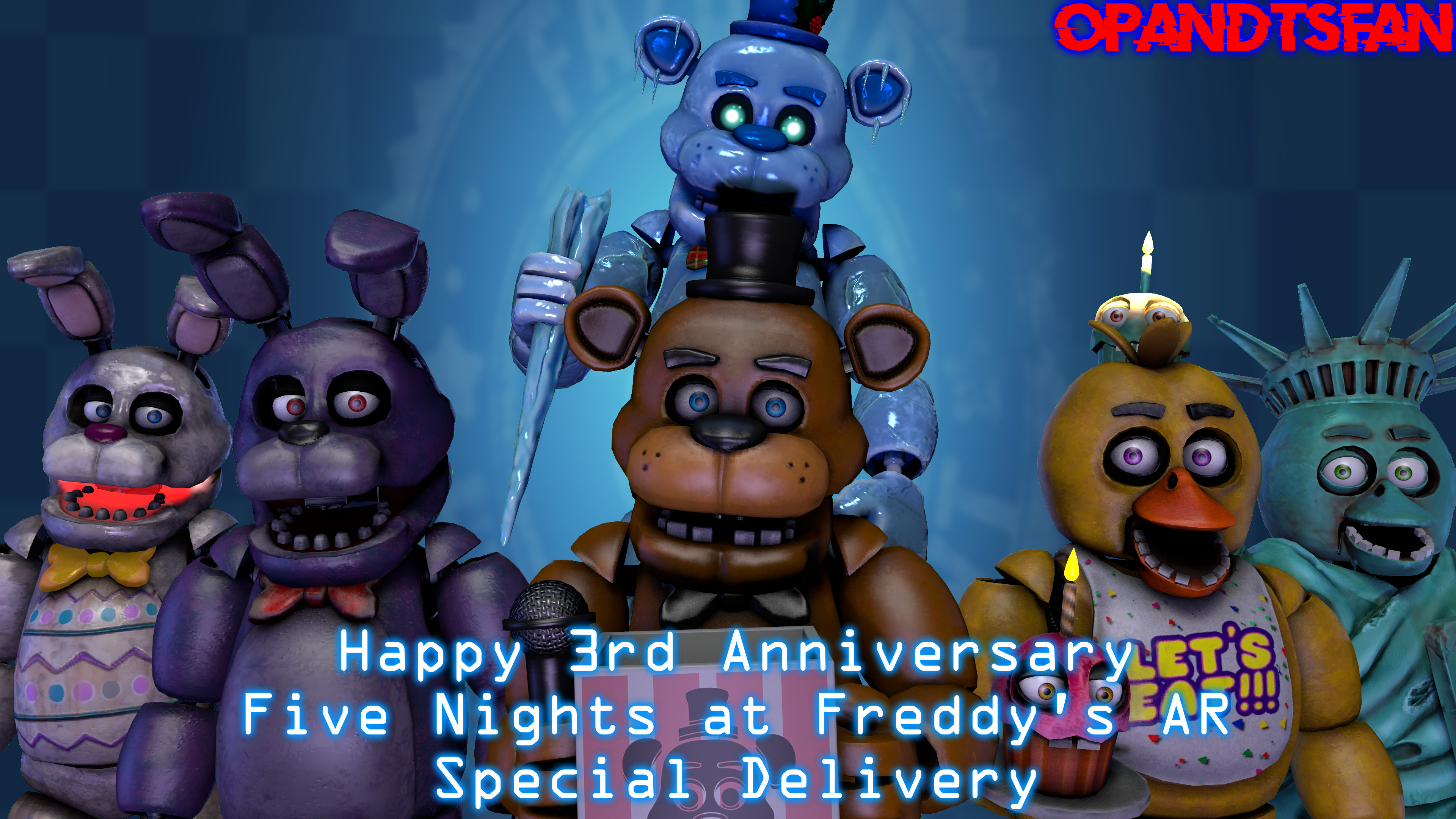 FNAF 3 ANNIVERSARY} In Five Nights At Freddy's3. by MemeEverYT on  DeviantArt