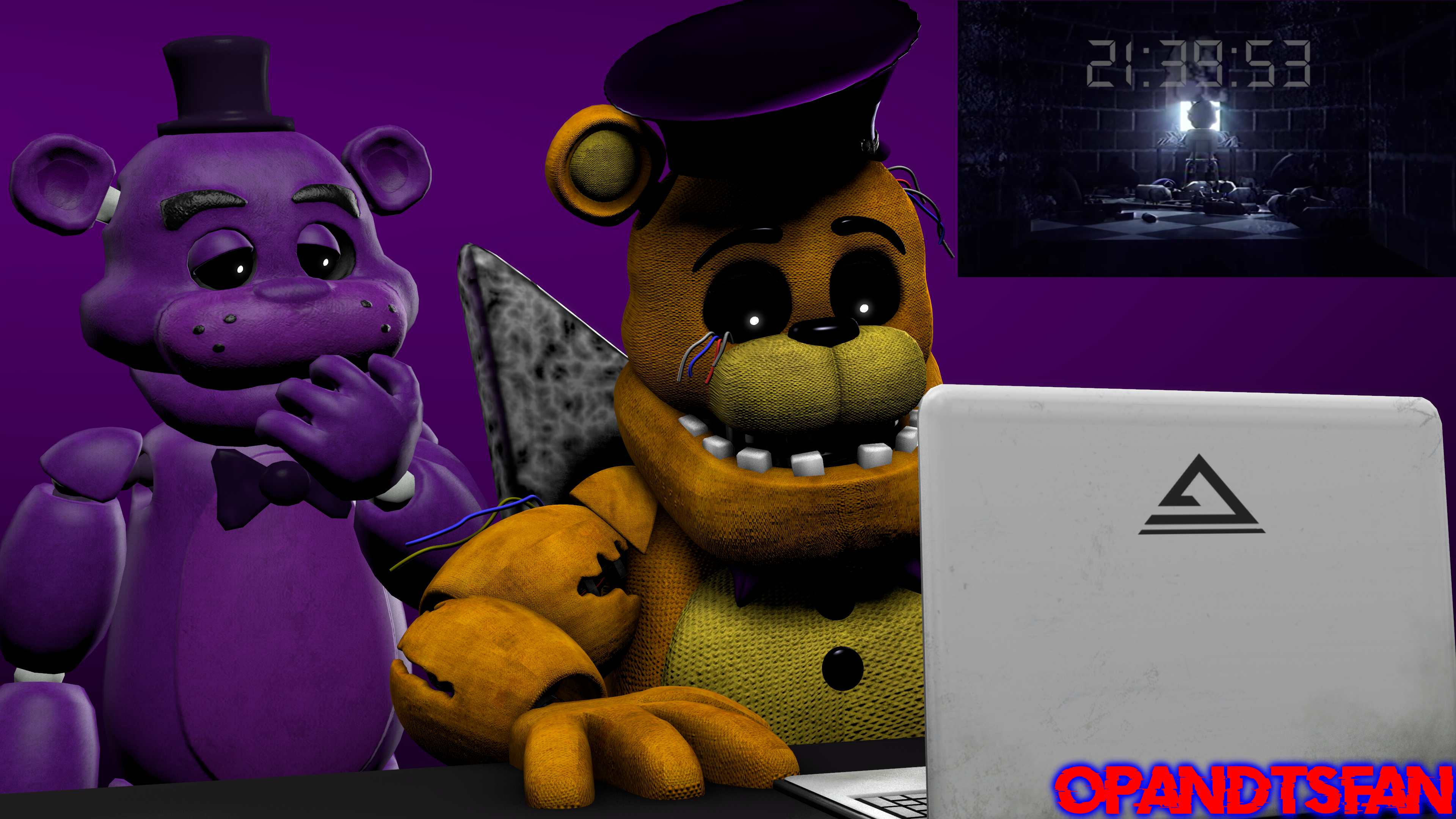 Ozone on X: Confirmed that shadow Freddy is in fnaf 4!