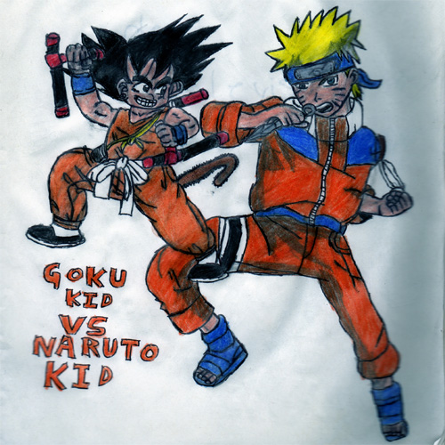 son goku Vs Naruto uzumaki by thorman on DeviantArt son goku Vs Naruto uzumaki by thorman on DeviantArt