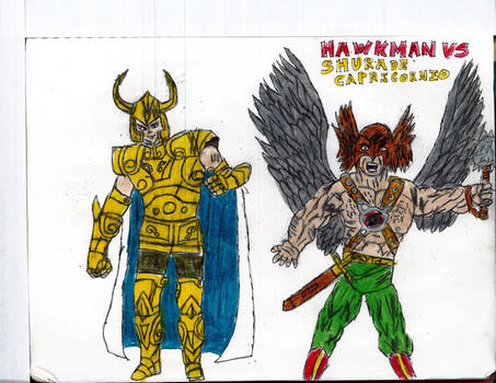 Hawkman Vs Shura De Capricornio