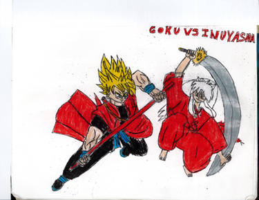 Goku Vs Inuyasha