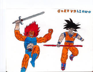 Goku Vs Lion O
