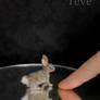 Miniature Cottontail Rabbit Handmade Sculpture