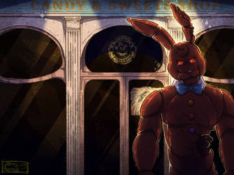 FNAF AR Fanart | Chocolate Bonnie