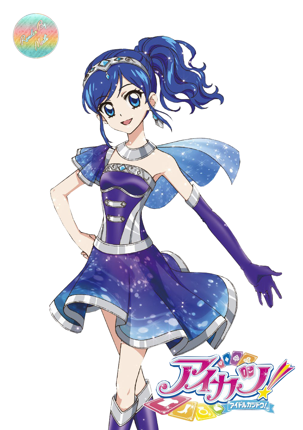 Aikatsu Aoi DVD 2 Render