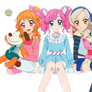 Aikatsu! Akari Madoka And Rin Render