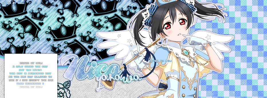 Love Live Nico Yazawa Preppy Cover Requested Edit