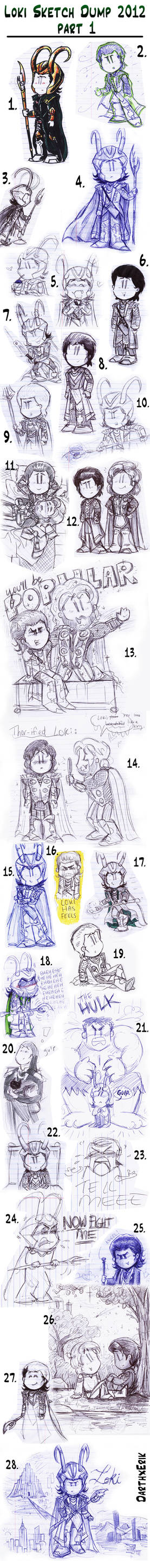Loki Sketch Dump 2012 part 1