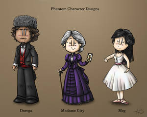 Phantom Character Designs Part 2