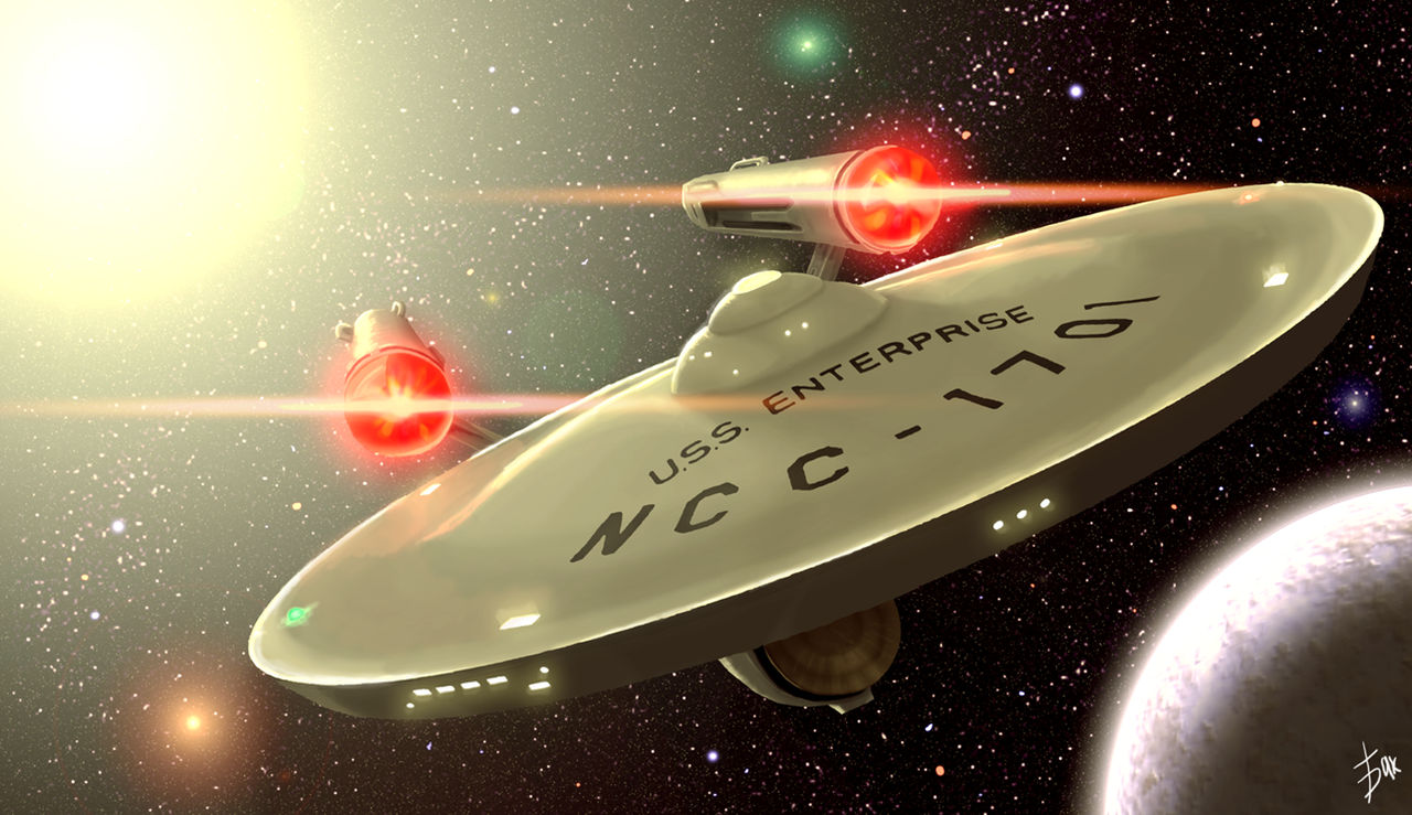 U S S Enterprise Ncc 1701 Star Trek Tos By Alyxsp On Deviantart U S S Enterprise Ncc 1701 Star Trek Tos By Alyxsp On Deviantart