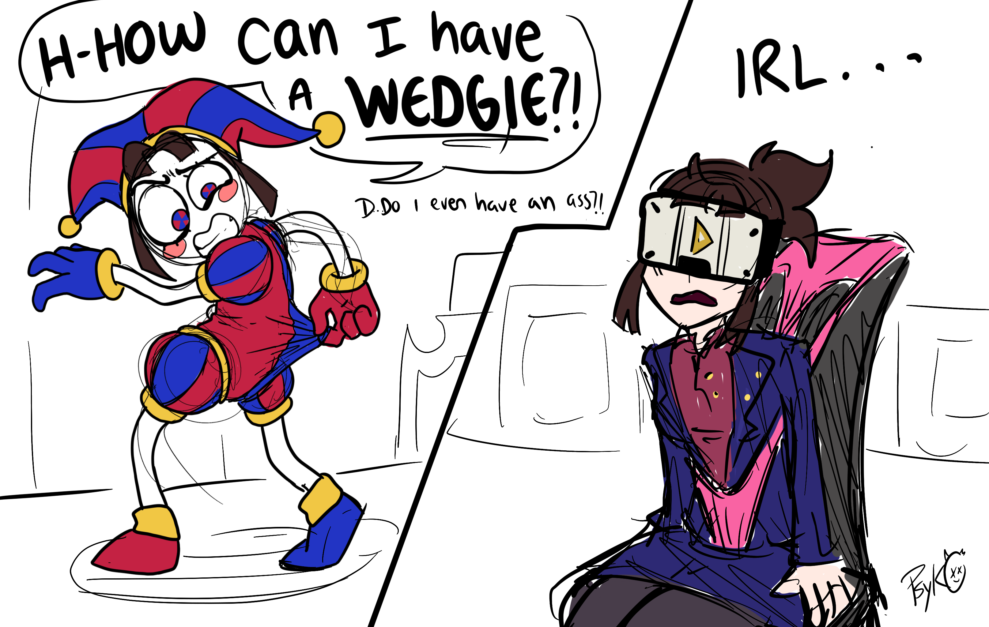 The Amazing Digital Wedgie By HornyPsyko On DeviantArt the-amazing-digital-wedgie-by-hornypsyko-on-deviantart
