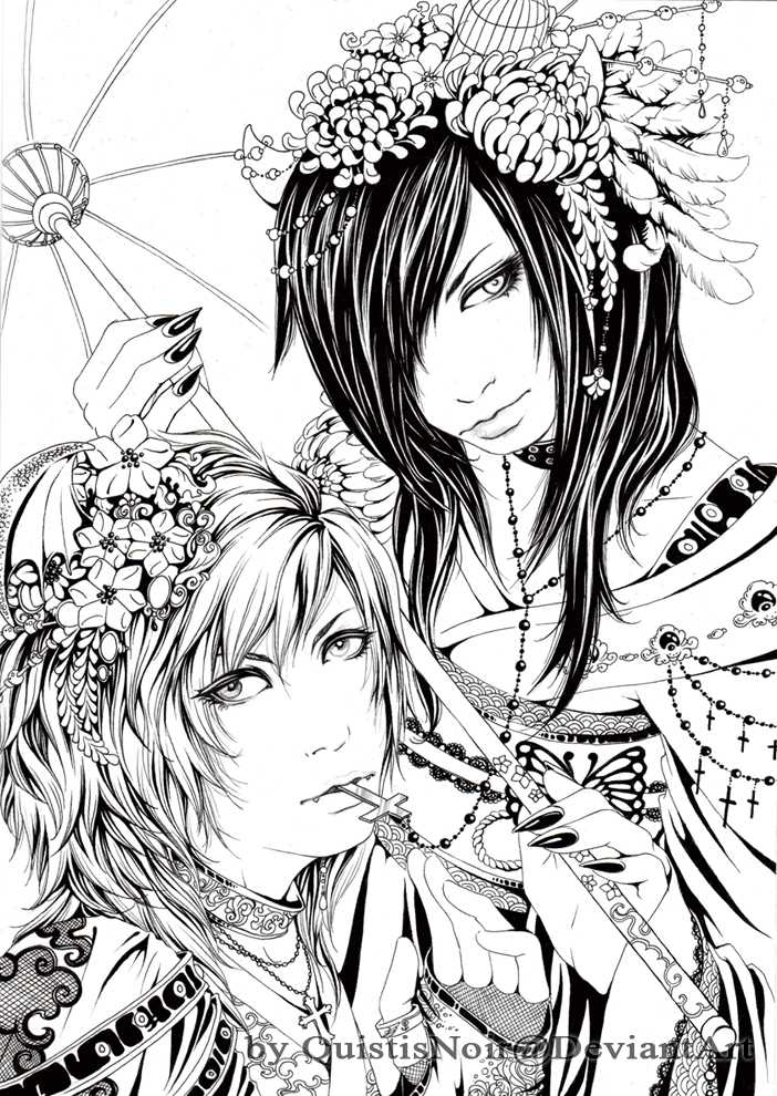 Asagi and Ruiza