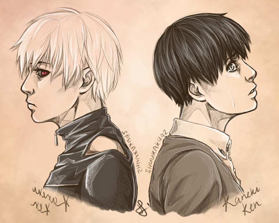 Anime Portrait Kaneki Ken By Shuukaku92 On Deviantart Anime Portrait Kaneki Ken By Shuukaku92 On Deviantart