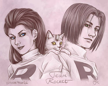 Anime Portrait: Team Rocket