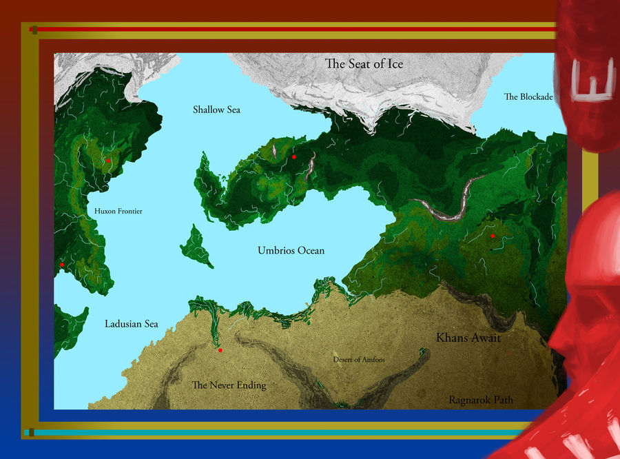 Fantasy world map by Gotagetoing on DeviantArt