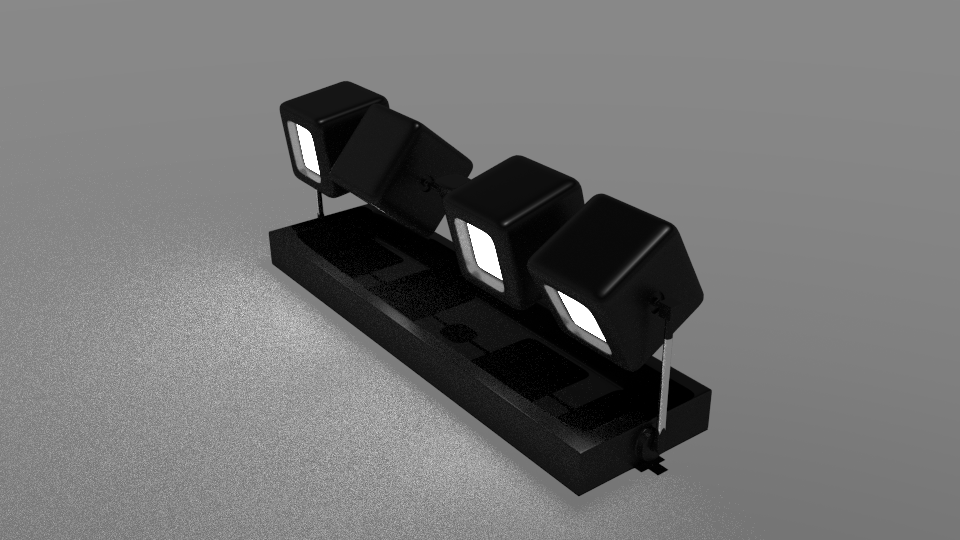 Cubic Desk Lights (bright version)