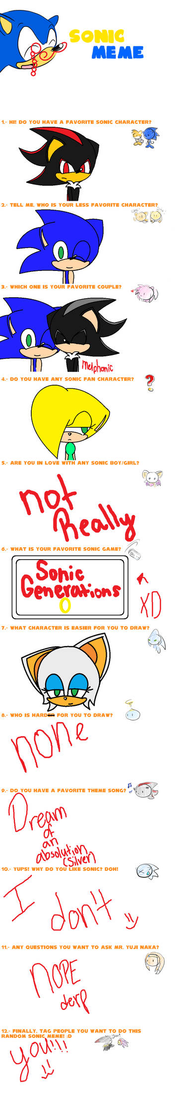 Sonic meme by Sonickuuu on DeviantArt