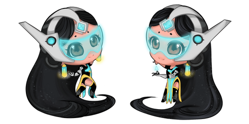 .:c:. Double Symmetra from Overwatch