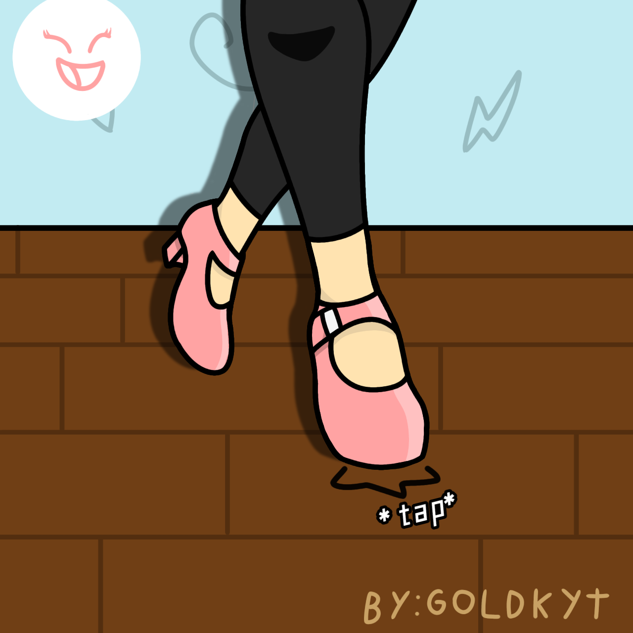 Tap Dancing Rbot Deviantart Saki tap dancing by GoldenknightYT on DeviantArt