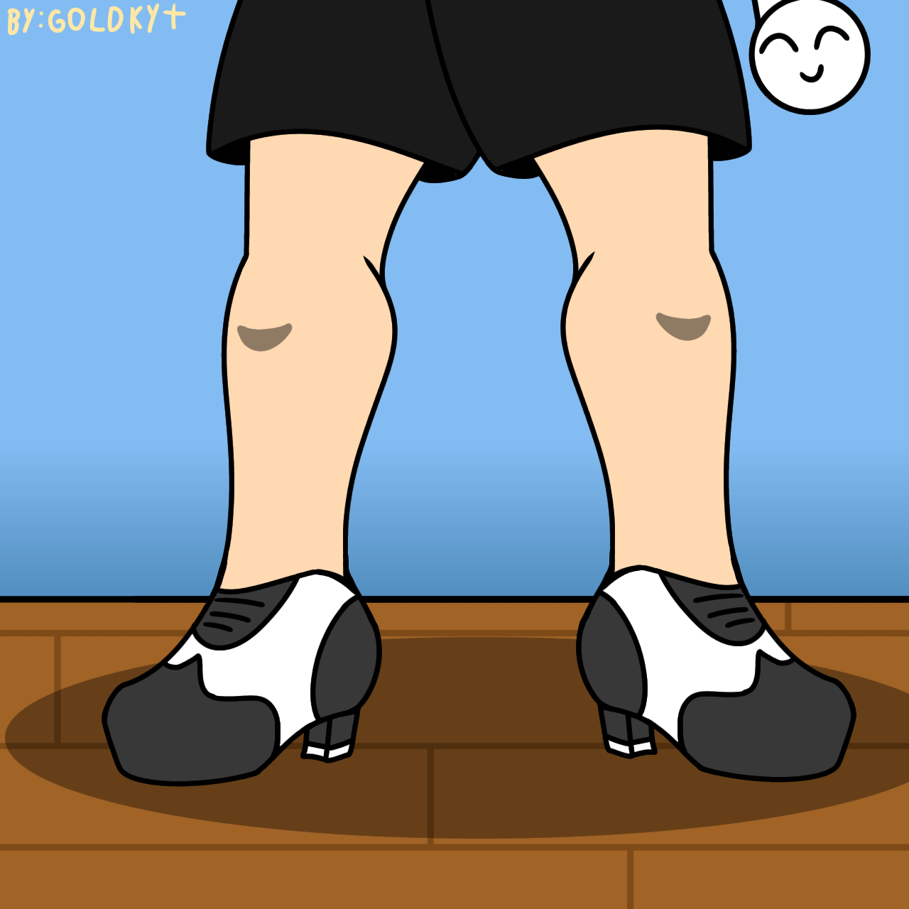 Tap Dancing Rbot Deviantart Swagger shows his tap dancing shoes (request) by GoldenknightYT on ...