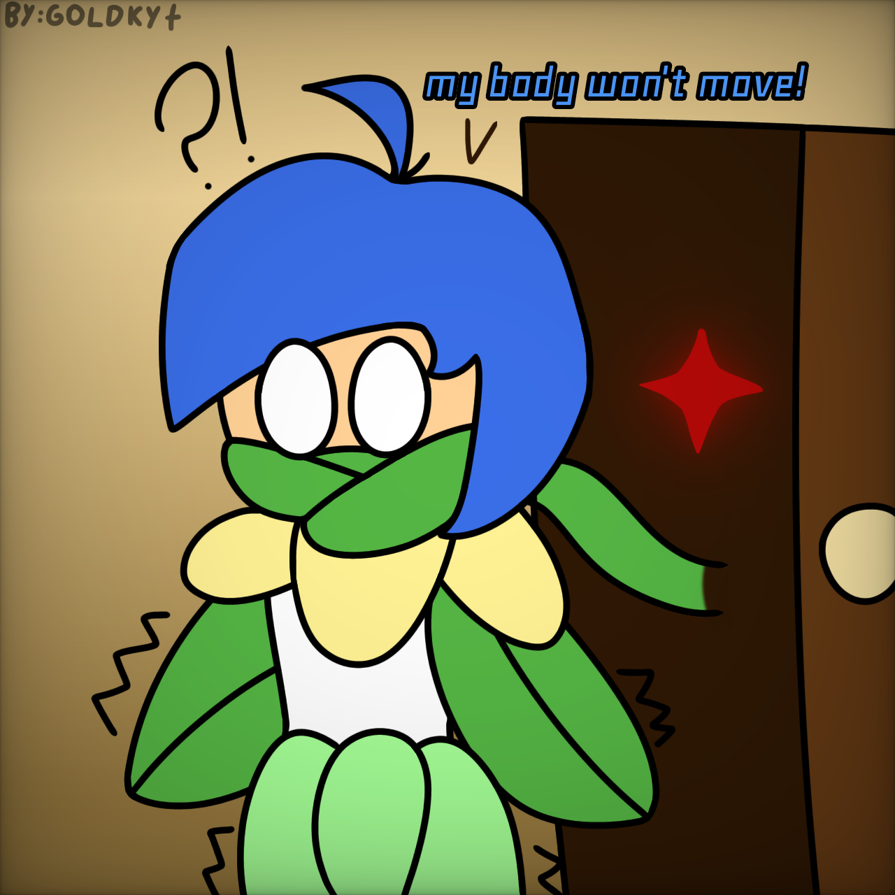 The closet wants him (art-trade)