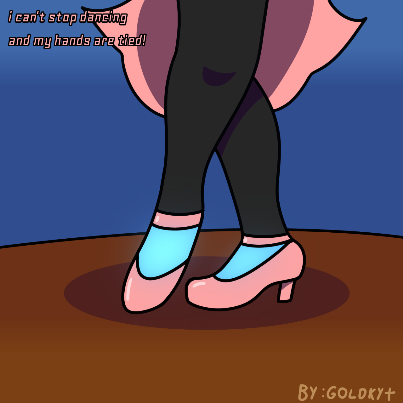 Forced to tap dance again