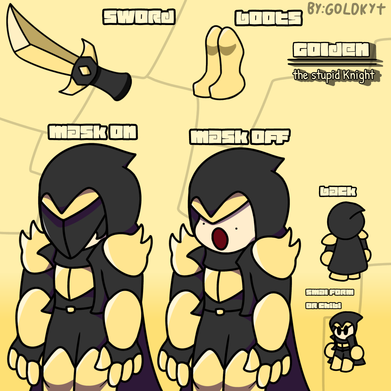 Golden alt outfit