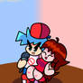 Smol BF carrying his Smol GF