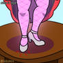 Fristal Cursed tap dancing stockings