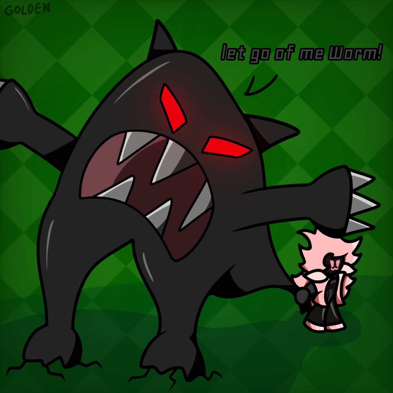Manhandeling a monster